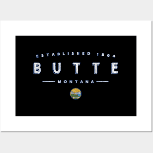 Butte Montana - Butte Mt Posters and Art